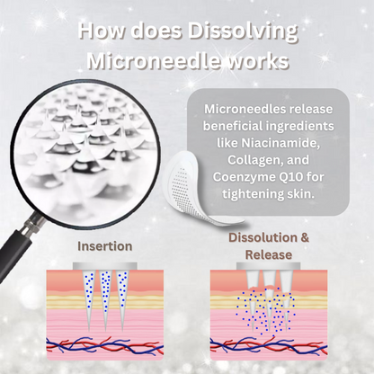 Microneedle BreastLifting Crystal Patches