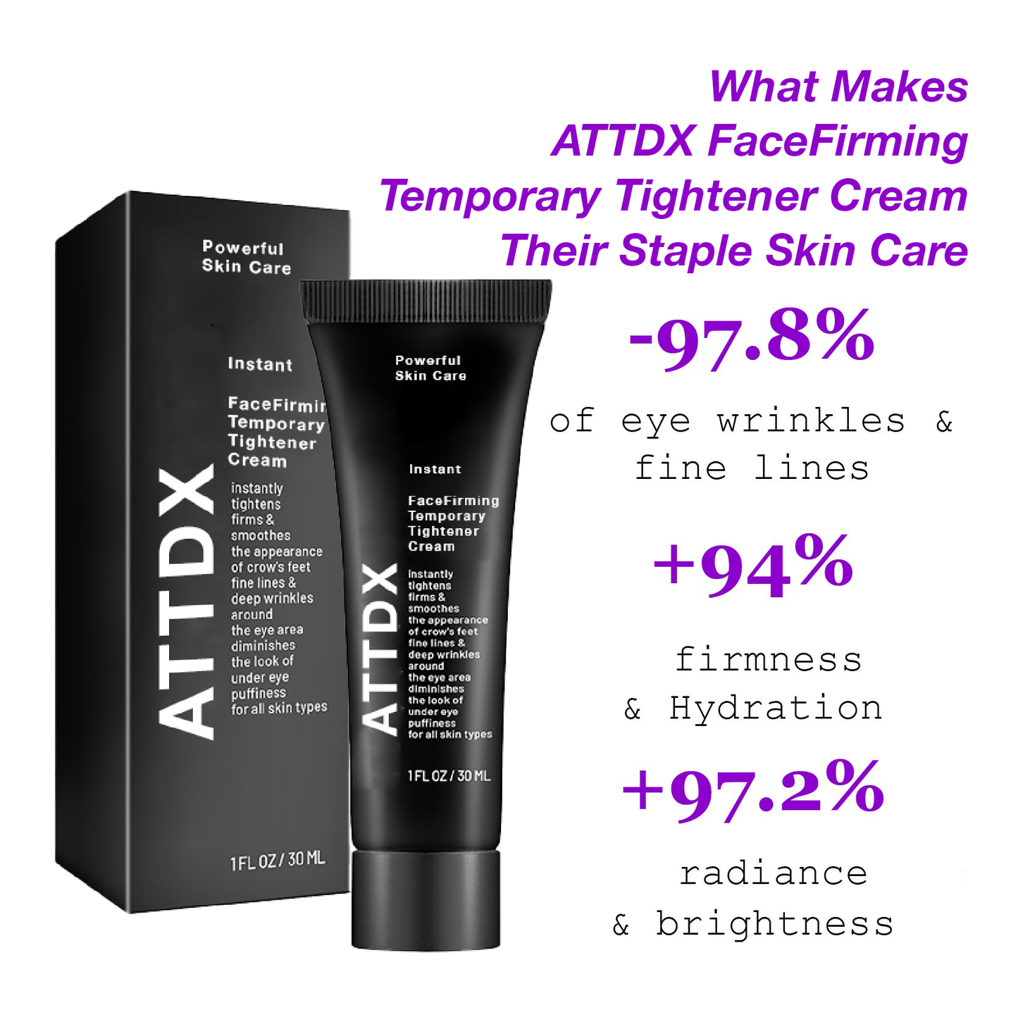 FaceFirming Temporary Tightener Cream