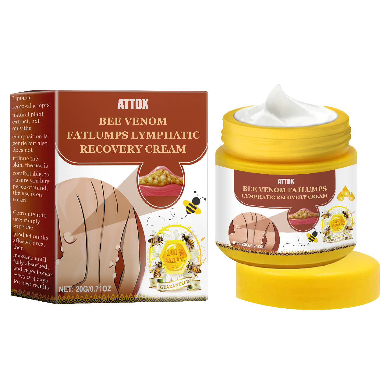 Bee Venom FatLumps LymphaticRecovery Cream