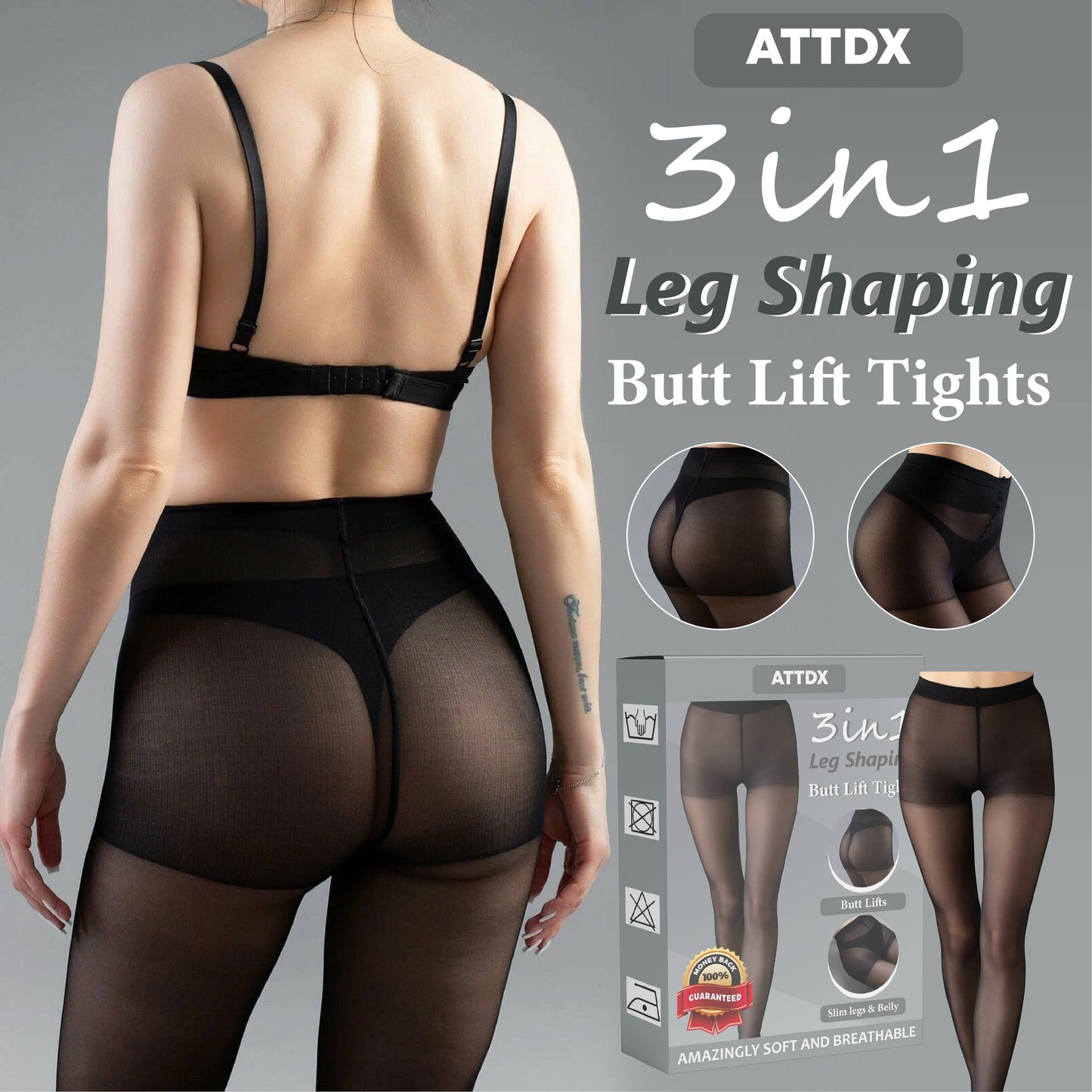 3 in1 LegShaping ButtLift Tights