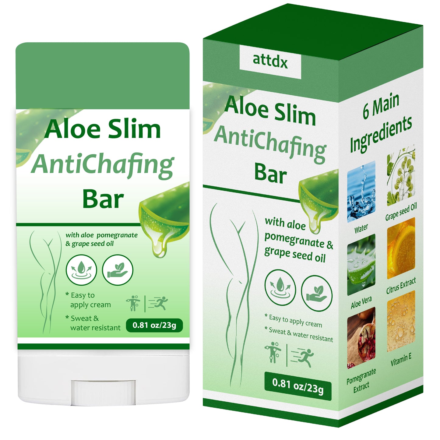 AloeSlim AntiChafing Bar