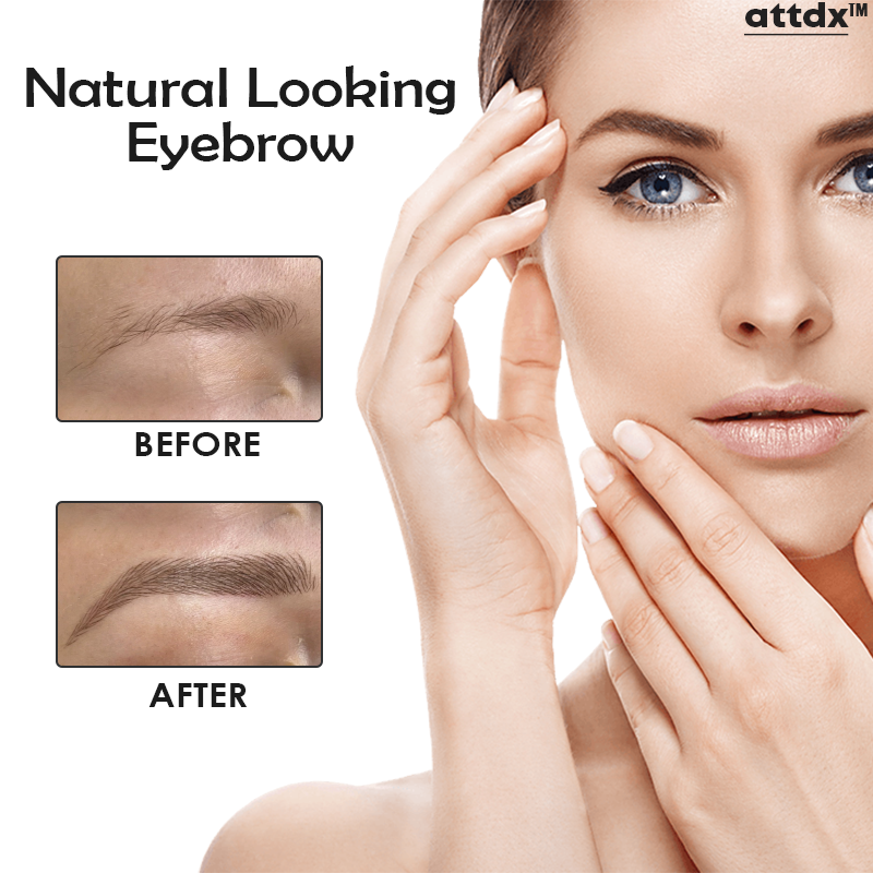 ATTDX™ Microblading Effect Waterproof Fork-Tip Brow Pen