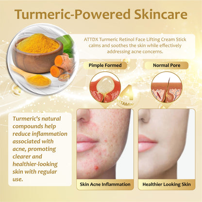 Turmeric Retinol Face Lifting Cream Stick