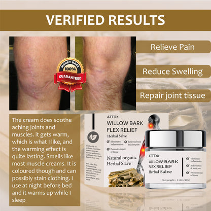 Willow Bark FlexRelief Herbal Salve