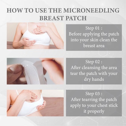 Microneedle BreastLifting Crystal Patches