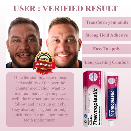 ATTDX™ SmileGrip Thermoplastic Denture Adhesive