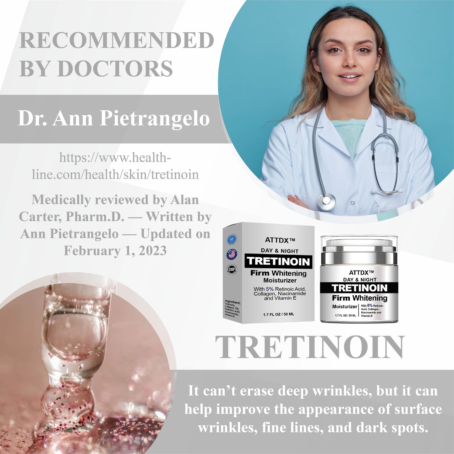 ATTDX™ Tretinoin Firm Whitening Moisturizer