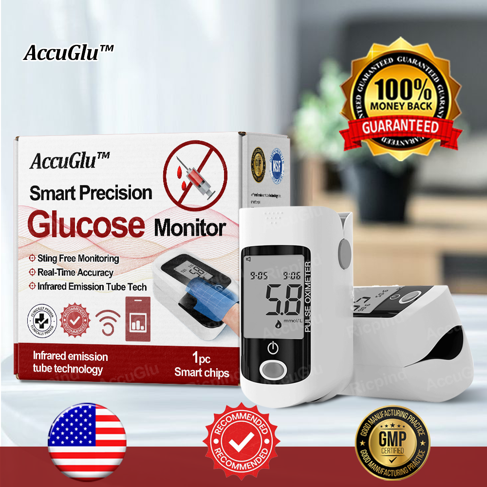 AccuGlu™ Smart Precision Glucose Monitor