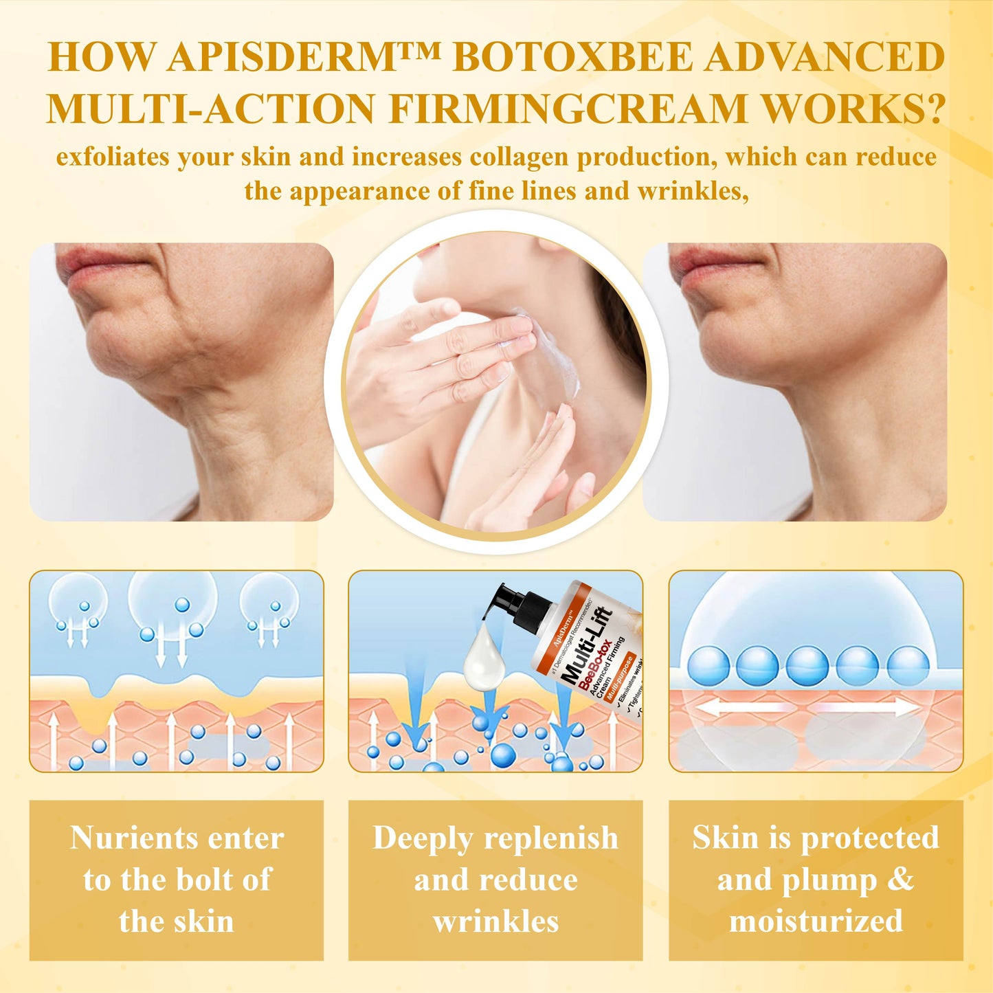 ApisDerm™ Multi-Lift BeeBo-tox Advanced FirmingCream