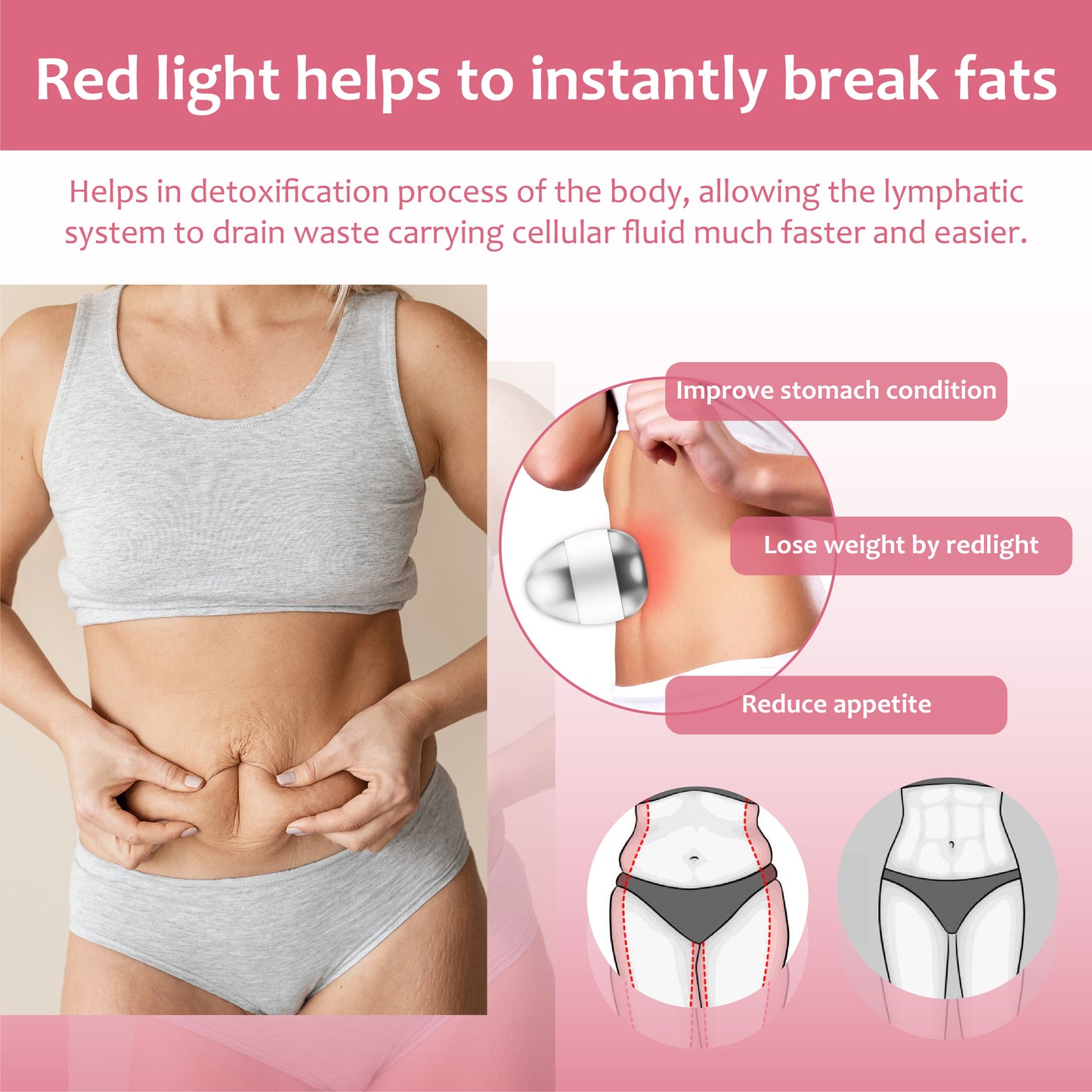 All-in-One Redlight Therapy RejuvenationSkin Massager