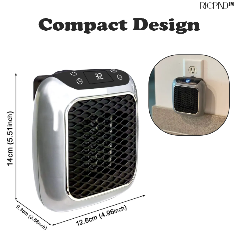 RICPIND Handy Warm Wave Plug-In Heater