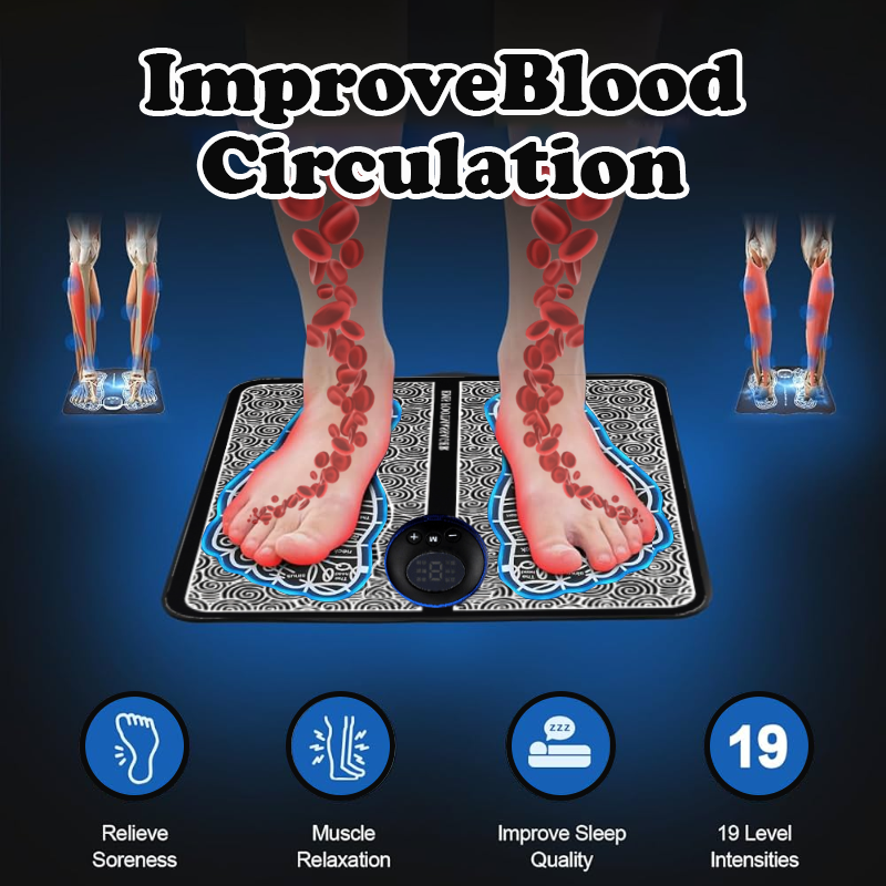 NMES Metabolic Activation Foot Massager Mat