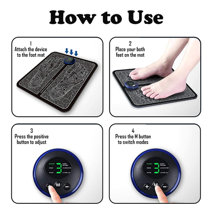 NMES Metabolic Activation Foot Massager Mat