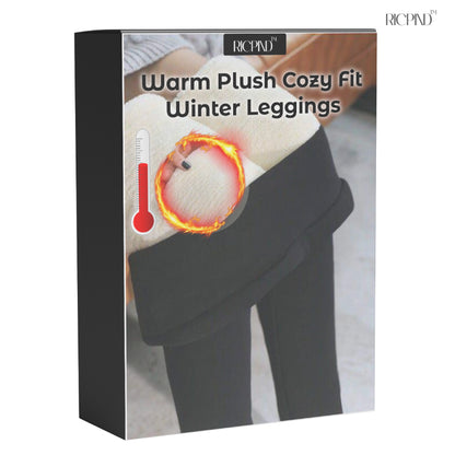 RICPIND Warm Plush Cozy Fit Winter Leggings