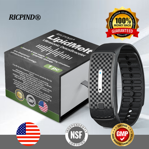 RICPIND® LipidMelt Ultrasonic DetoxBracelet