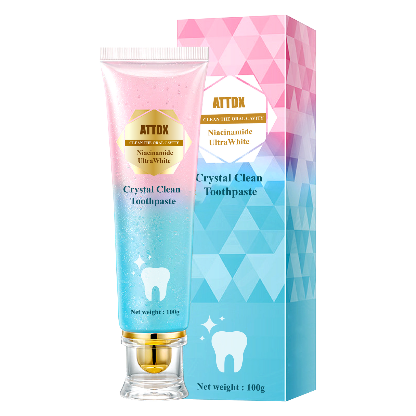 Niacinamide UltraWhite CrystalClean Toothpaste